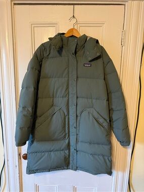 Patagonia Women’s DownDrift Parka | Light Blue | Xl